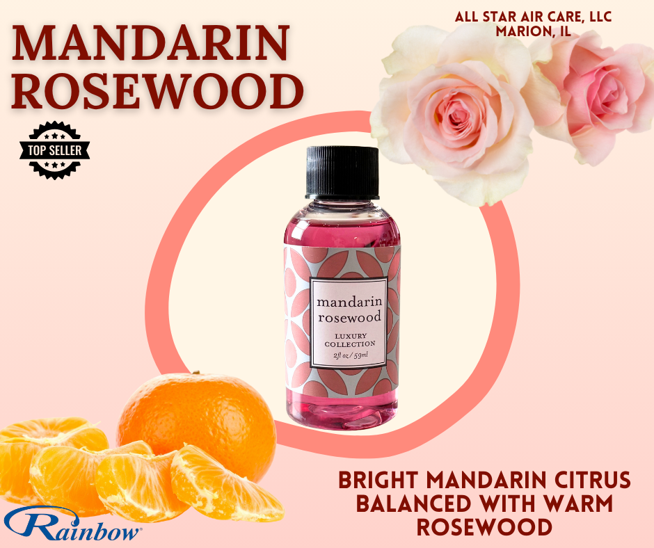 Mandarin Rosewood - Luxury Rainbow Fragrance