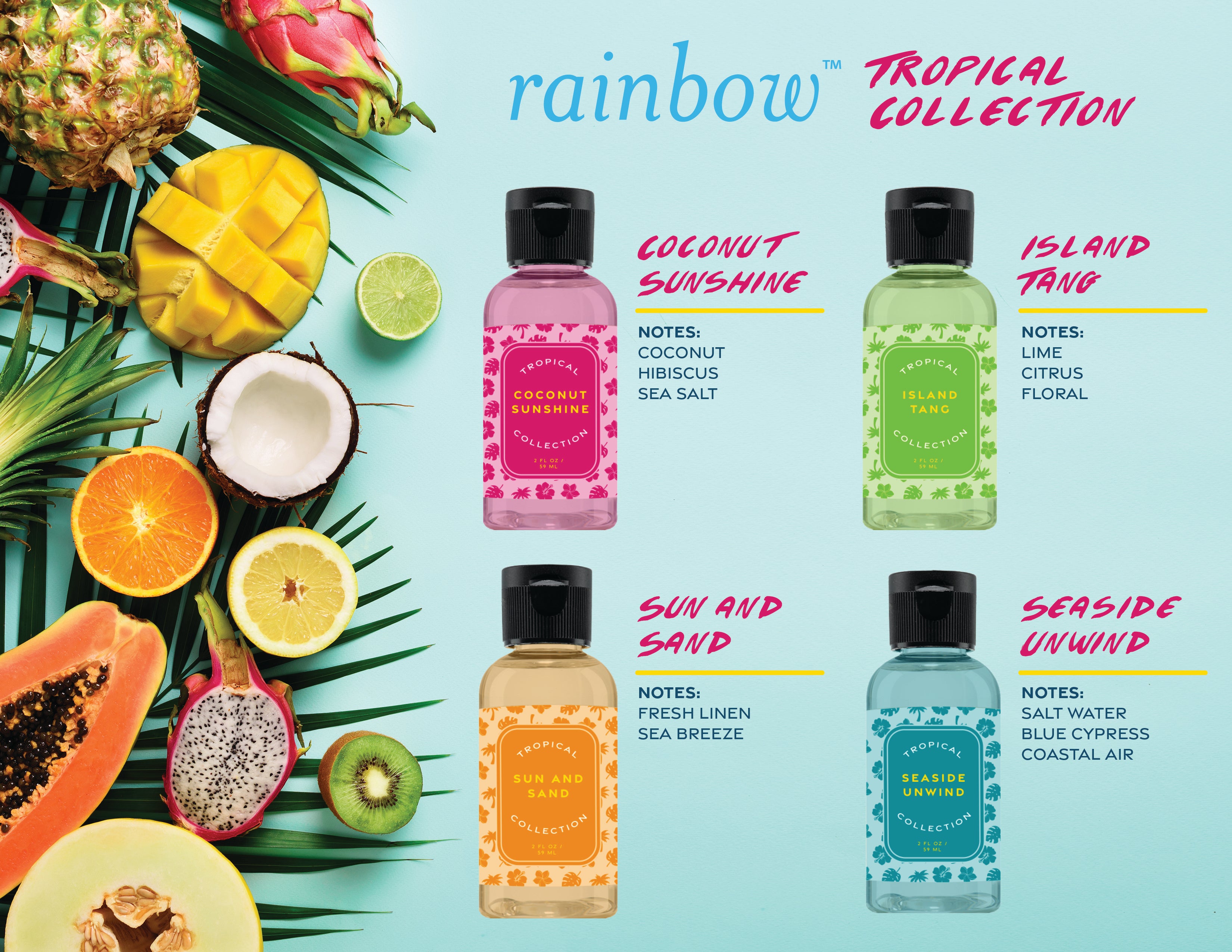 Tropical Fragrance Collection- Rainbow